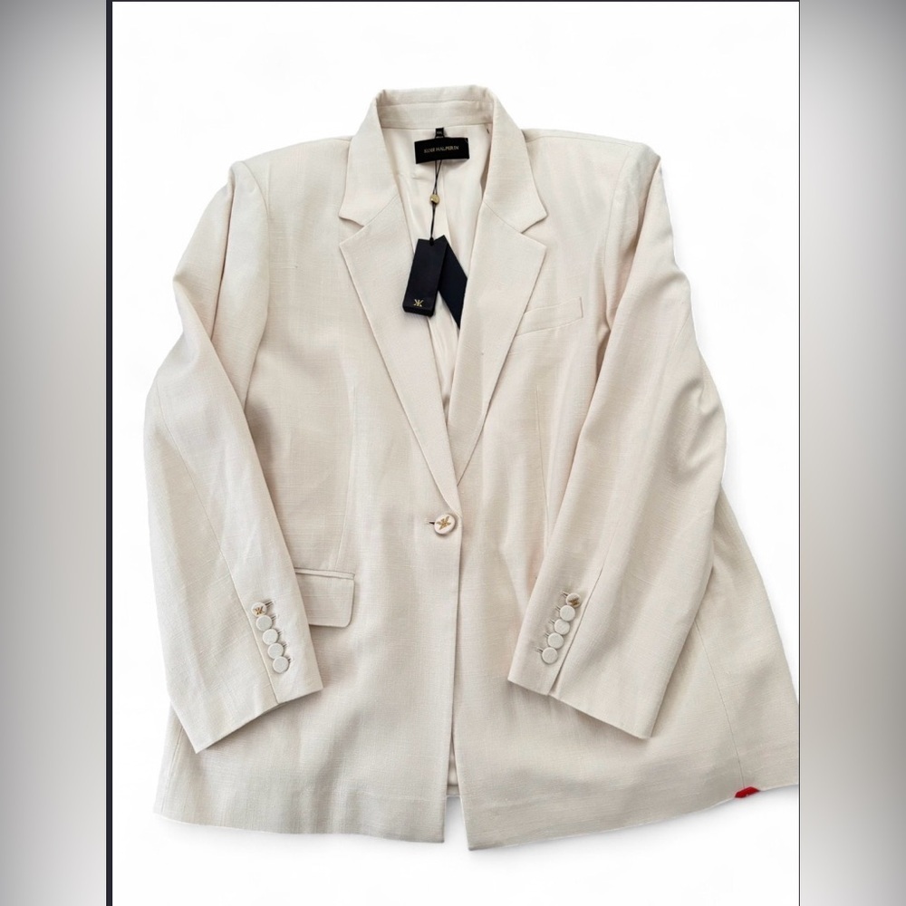 Kobi Halperin Kent Blazer Ivory NWT- Size XXL